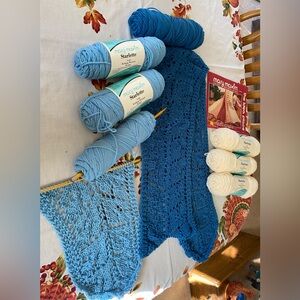 Afghan+needlesKnit Kit